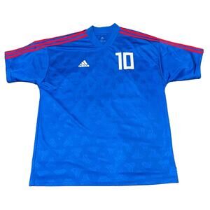 Adidas Men Tango Icon Player Jersey Soccer Football  Size LARGE FRANCE ZIDANE